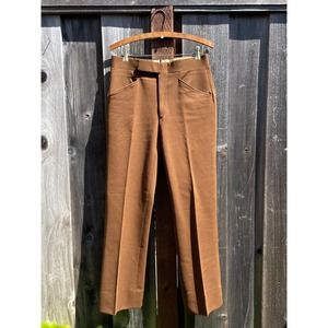 Vintage 70 Retro Disco Pants Hughes & Hatcher M'sieur Pleated Detroit, MI 30"